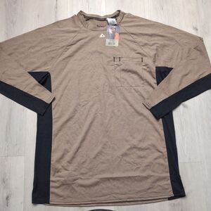 NWT bulwark FR Shirt Men's Size XL Flame Resistant Long Sleeve Crewneck